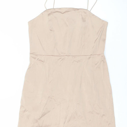 Urban Outfitters Beige Slip Dress, Women's Small, Strappy