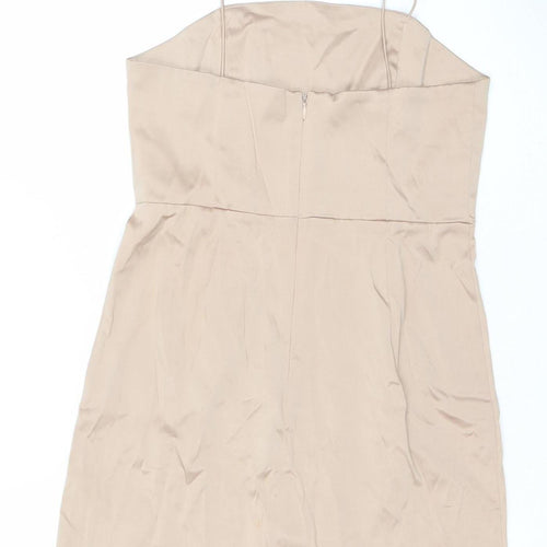Urban Outfitters Beige Slip Dress, Women's Small, Strappy