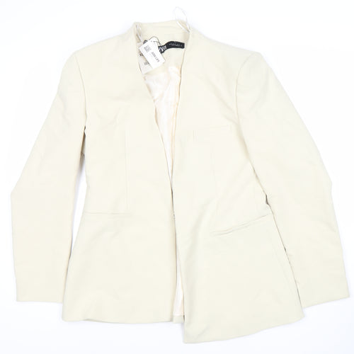 Zara Women's Ivory Blazer, Size XL