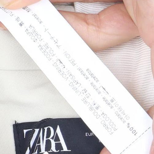 Zara Women's Ivory Blazer, Size XL