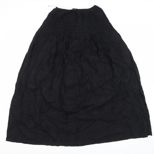 Marks and Spencer Women's Black Short Skirt, Size 8