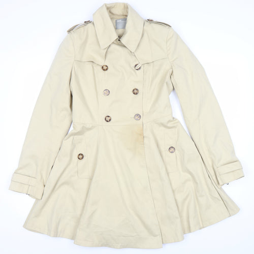 ASOS Women’s Beige Trench Coat Size 8