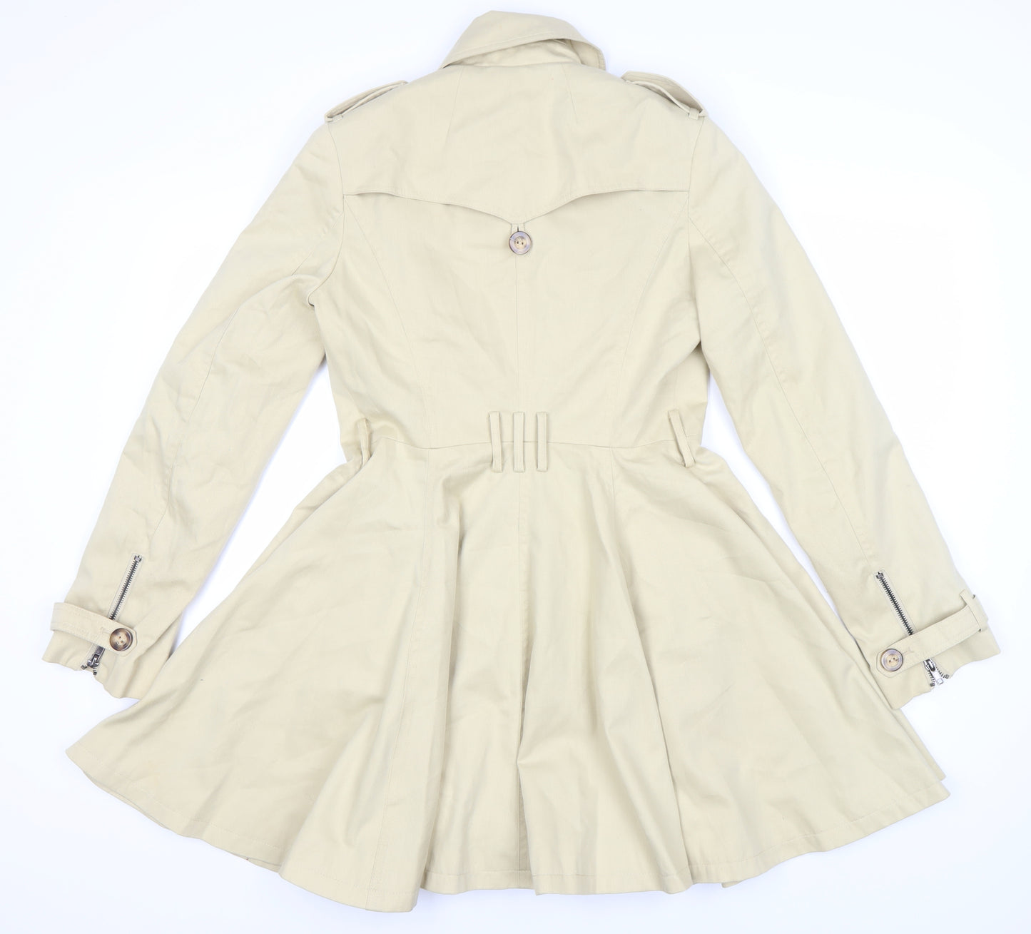 ASOS Women’s Beige Trench Coat Size 8