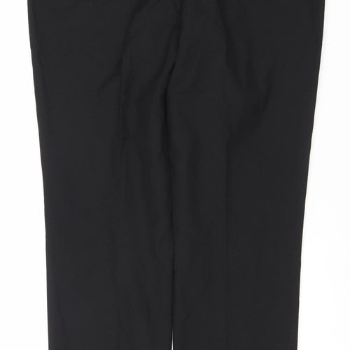 Next Men’s Black Straight Leg Trousers, Size L