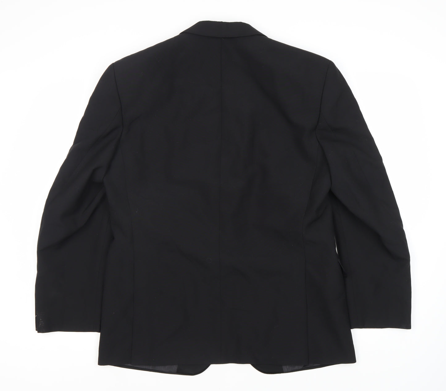 Bäumler Men's Black Double Vented Polyester Blend Tuxedo Jacket Size 41