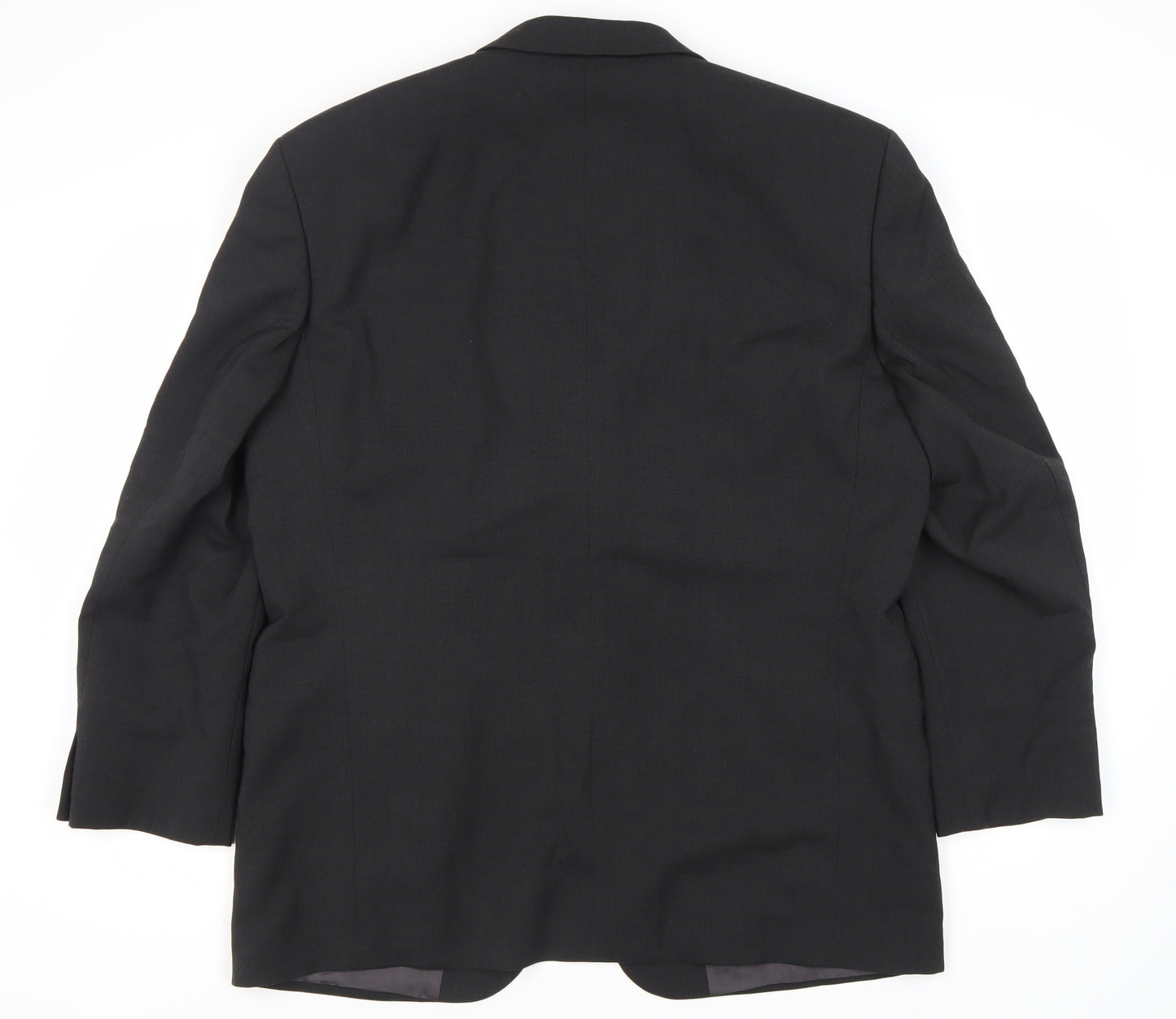 Bäumler Men's Black Wool Blend Single Breasted Suit Jacket Size 44