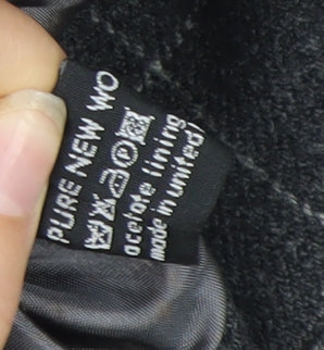 James Meade Women's Grey Check Blazer, Size 12, Formal