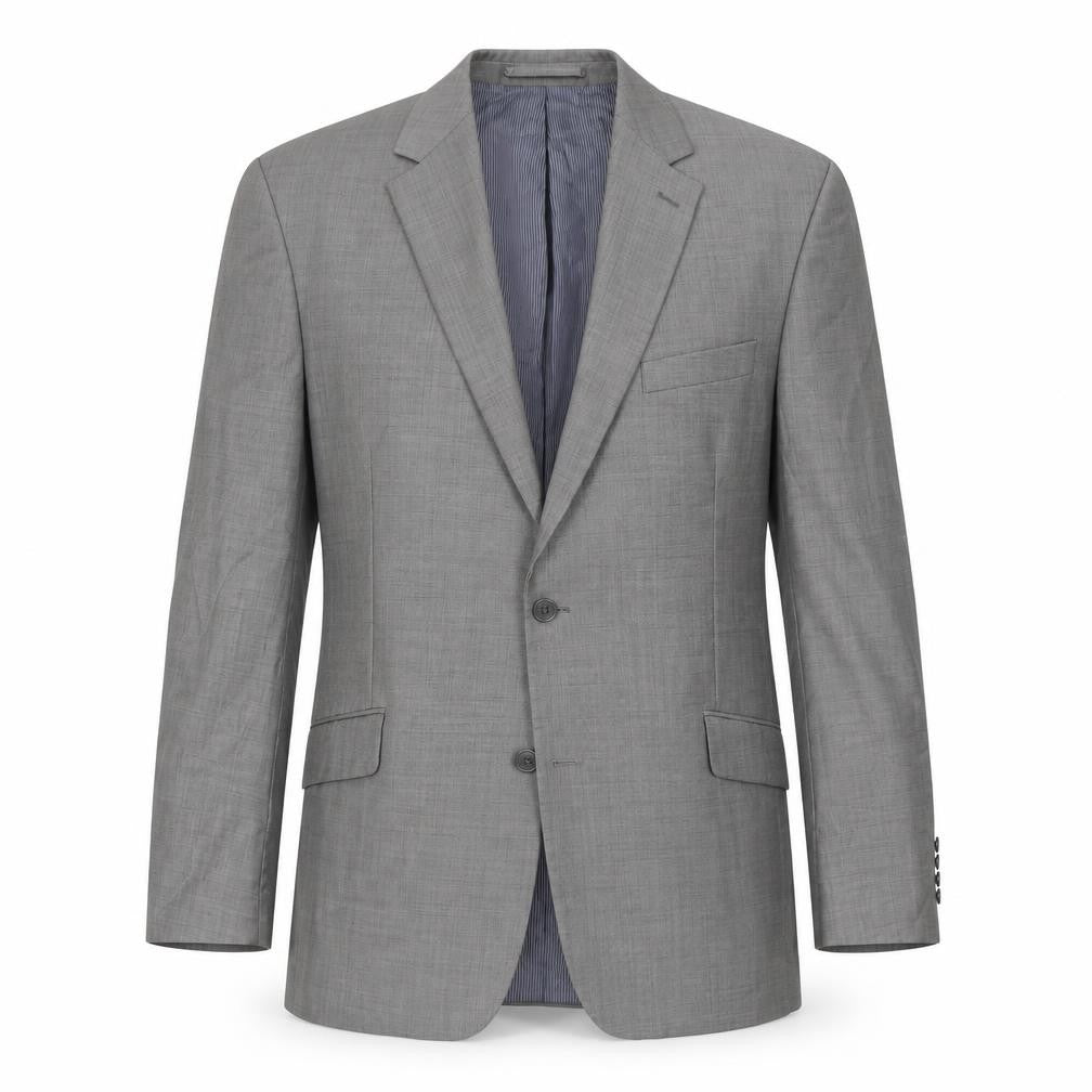 Daniel Hechter Men's Grey Wool Blazer Jacket 44R