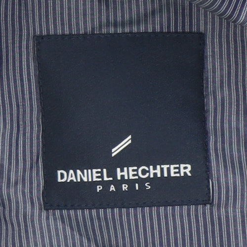 Daniel Hechter Men's Grey Wool Blazer Jacket 44R