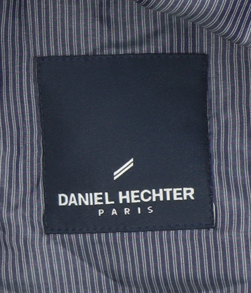 Daniel Hechter Men's Grey Wool Blazer Jacket 44R