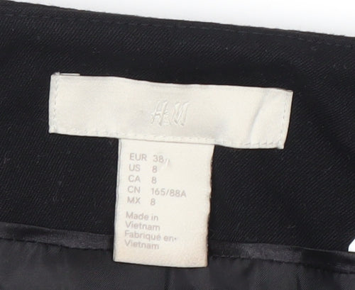 H&M Black Women's Blazer Size 10 Regular Fit