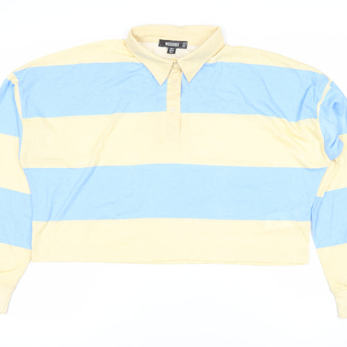 Missguided Women's Multicoloured Polo Shirt