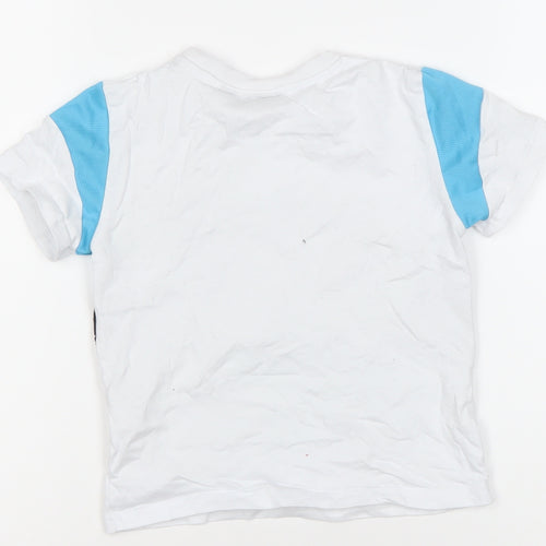 Sega Boys White Sonic Graphic T-Shirt 4-5 Years