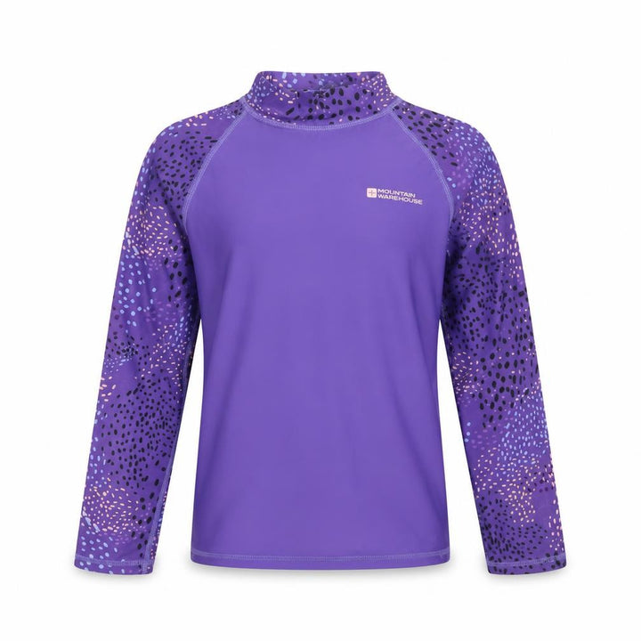 Mountain Warehouse Girls Purple Long Sleeve T-Shirt XL