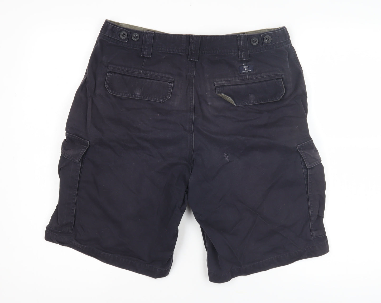 Marks and Spencer Men's Blue Cargo Shorts M