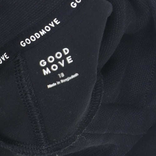 Goodmove Women's Black Sweatshirt Size 18