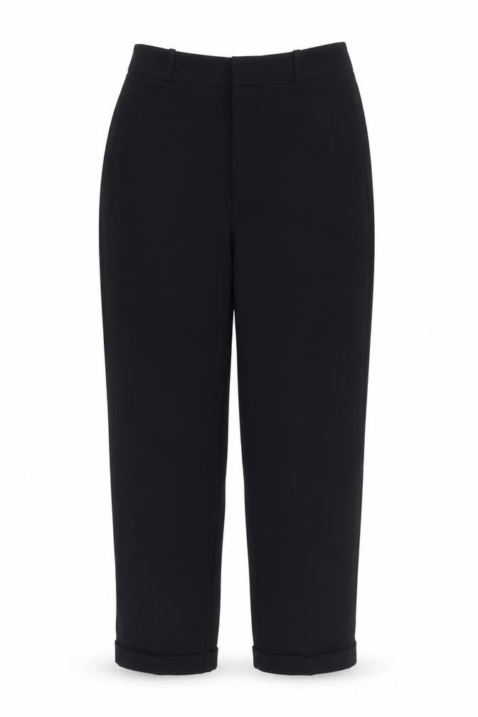 Urban Outfitters Women's Black Straight Trousers S