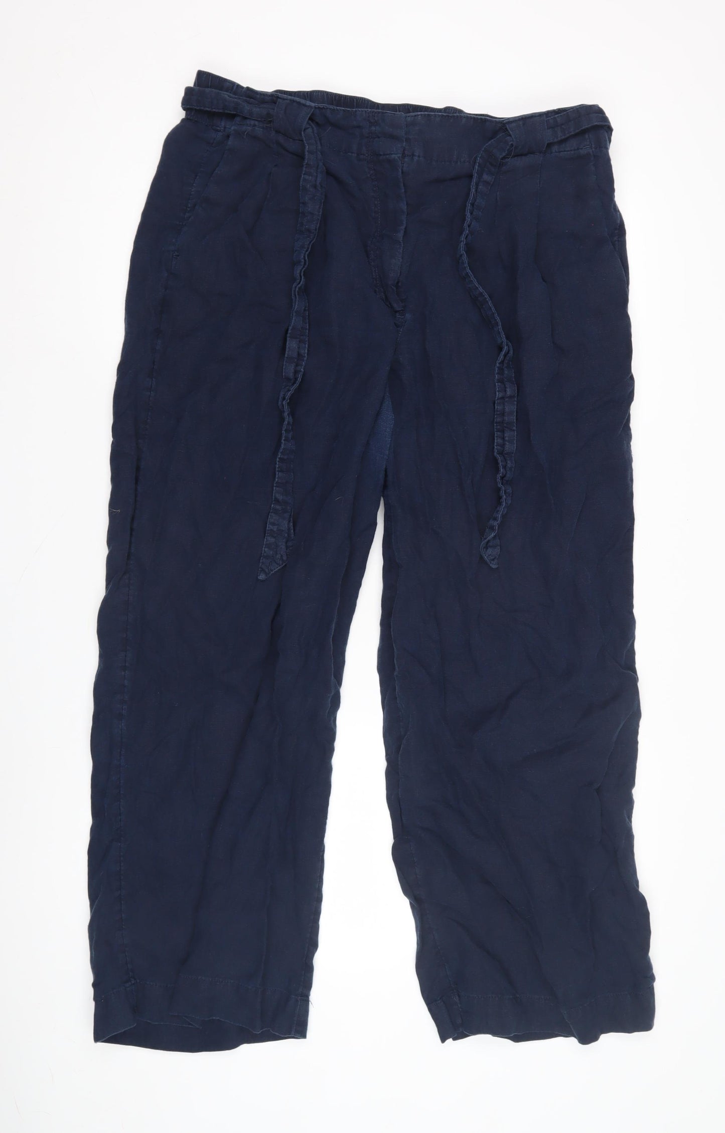 Marks and Spencer Women's Blue Trousers, Size 20