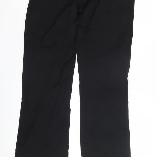Paul Smith Women's Black Linen Trousers - Size 12