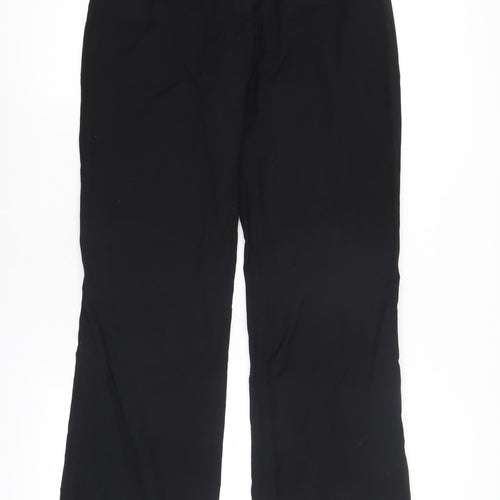 Paul Smith Women's Black Linen Trousers - Size 12