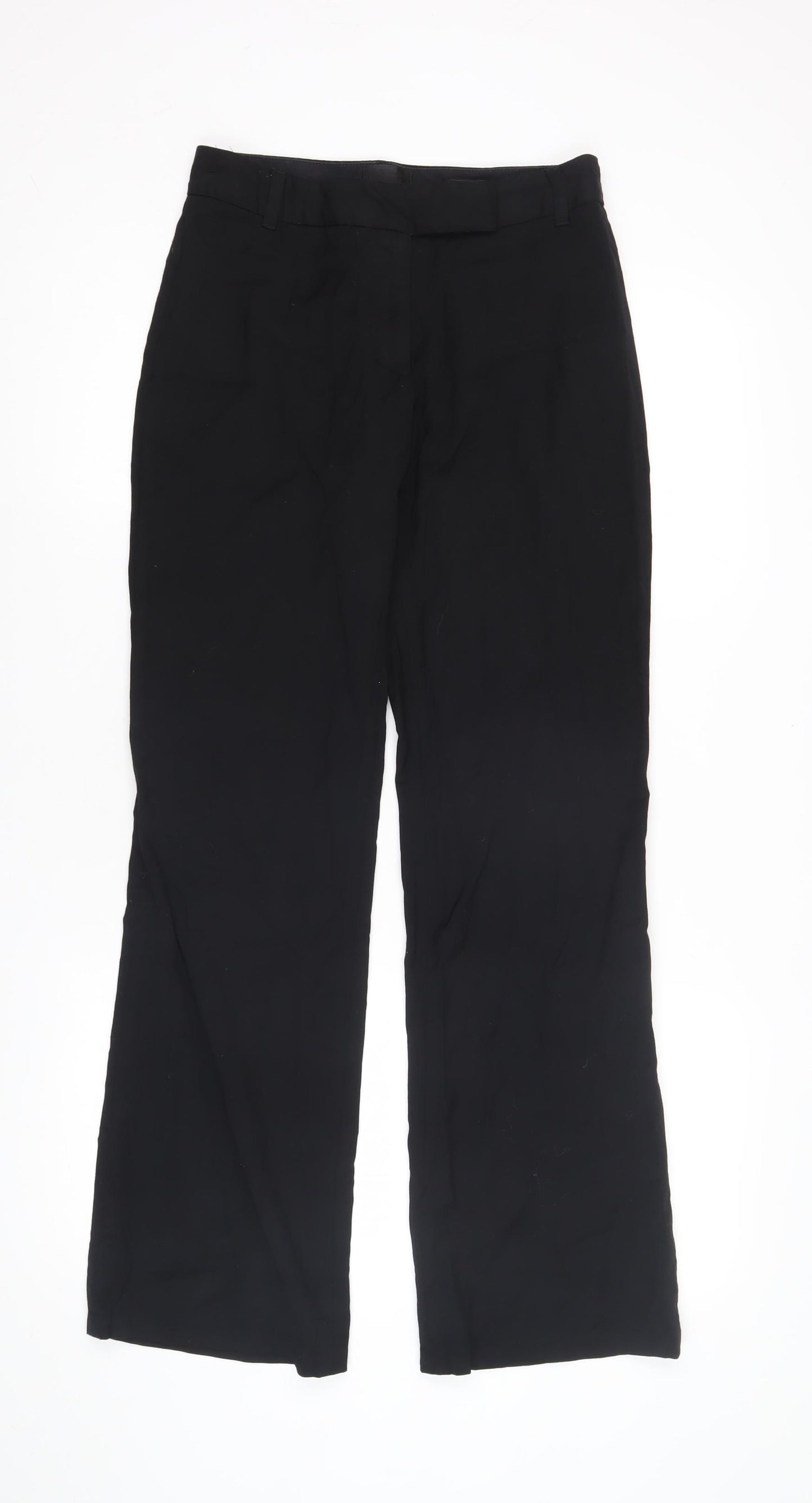 Paul Smith Women's Black Linen Trousers - Size 12
