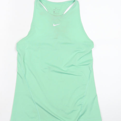 Nike Women's Green Dri-Fit Tank Top - Size S