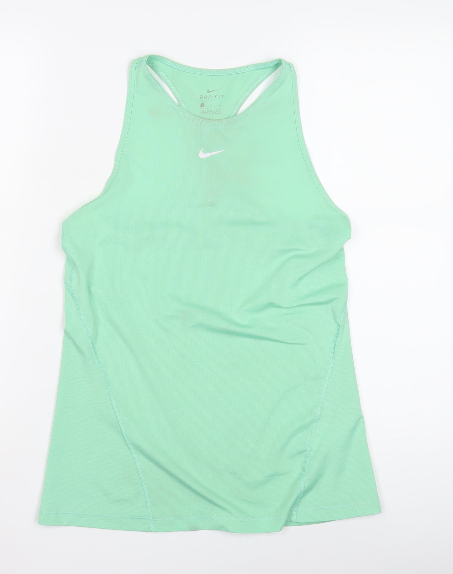 Nike Women's Green Dri-Fit Tank Top - Size S