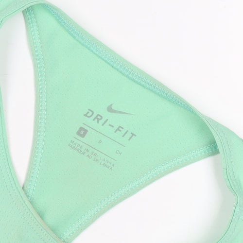 Nike Women's Green Dri-Fit Tank Top - Size S