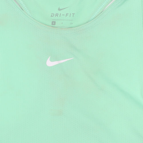 Nike Women's Green Dri-Fit Tank Top - Size S