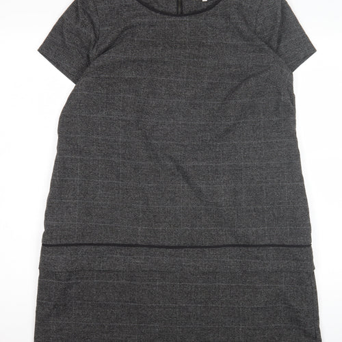 Next Women's Black Knee Length Shift Dress