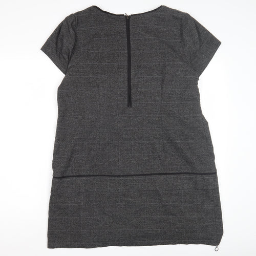 Next Women's Black Knee Length Shift Dress