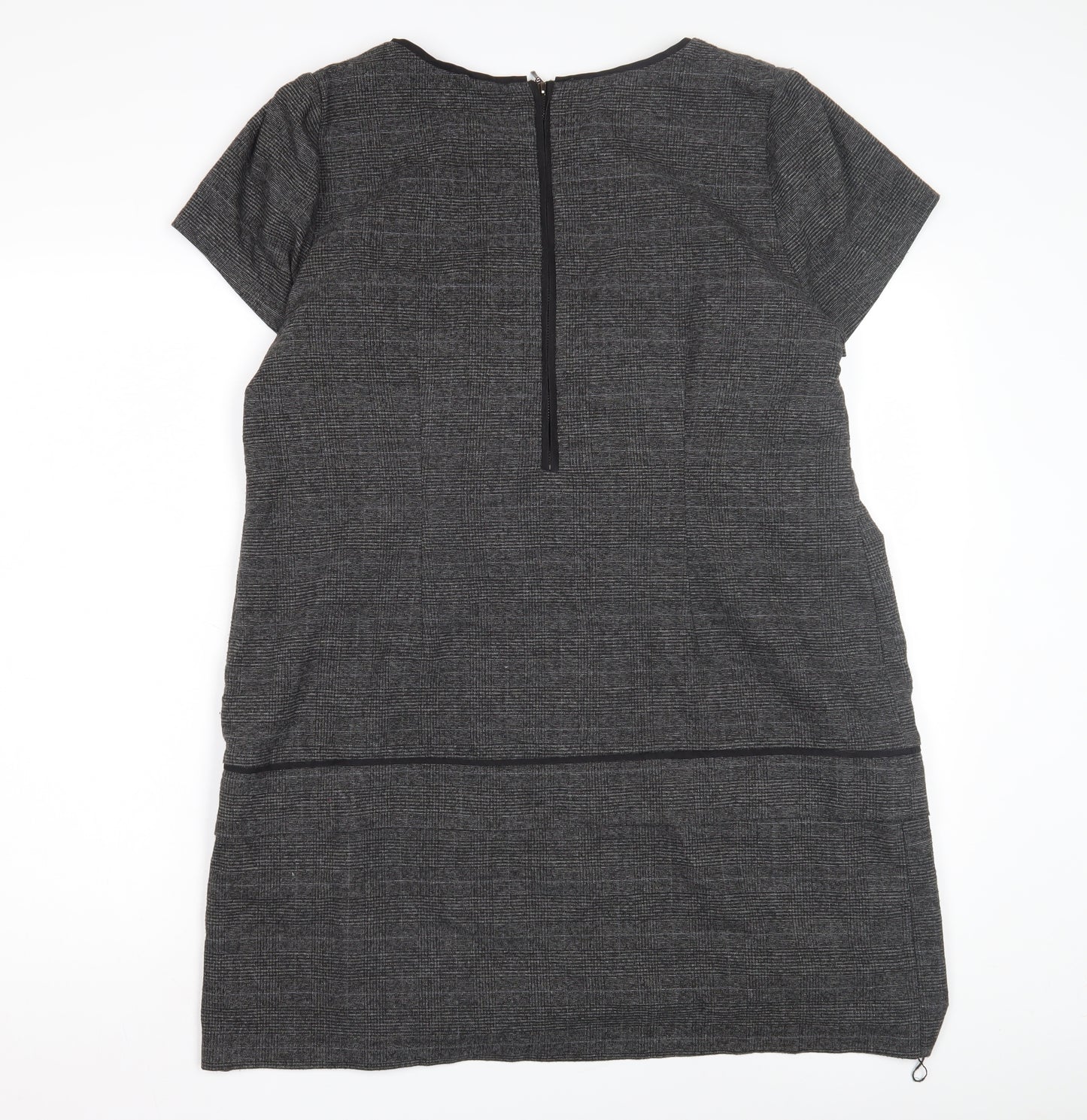 Next Women's Black Knee Length Shift Dress