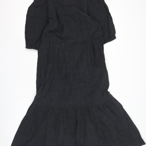 John Lewis Women's Black Boat Neck Dress Size 8