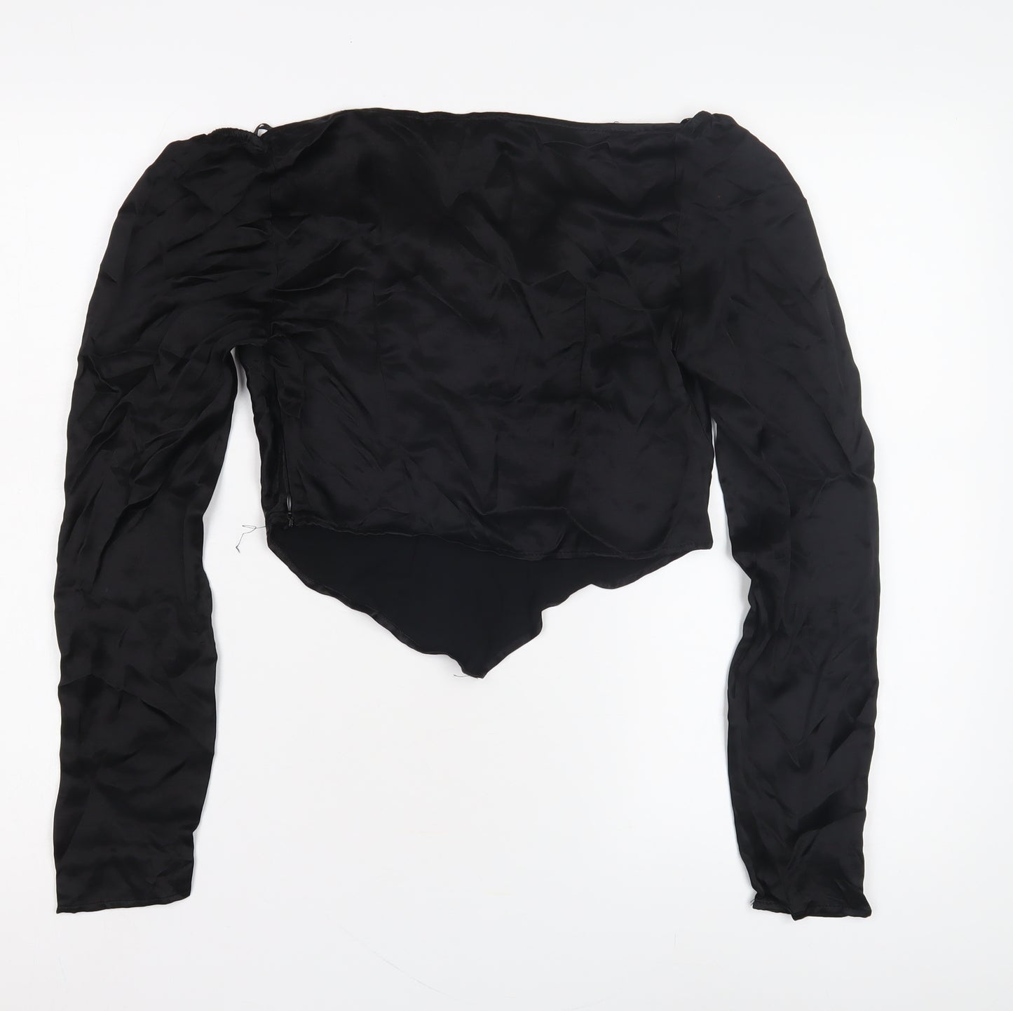 Bershka Women's Black Off-Shoulder Top, Size S, New