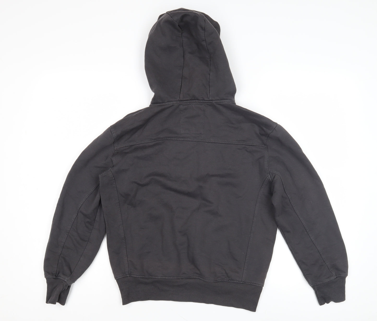 Haywire Boys Black Graphic Hoodie L Pullover Casual