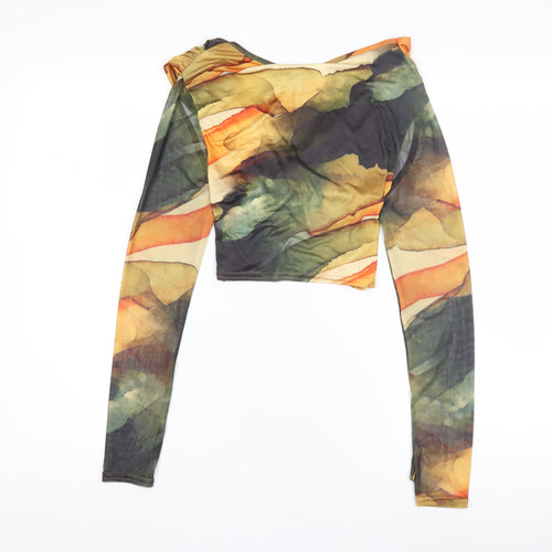 I Saw It First Women's Multi Cropped Top Size 8