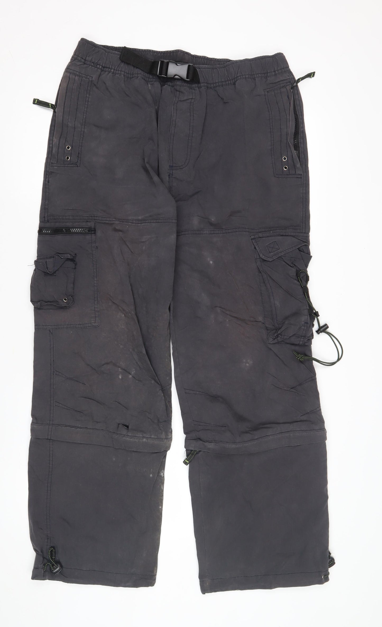 Active Sportswear Men's Black Medium Cargo Trousers