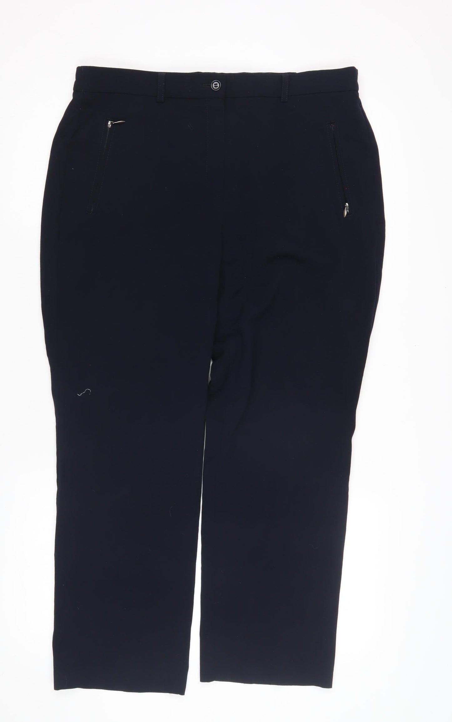 Marks and Spencer Women's Black Trousers, Size 14