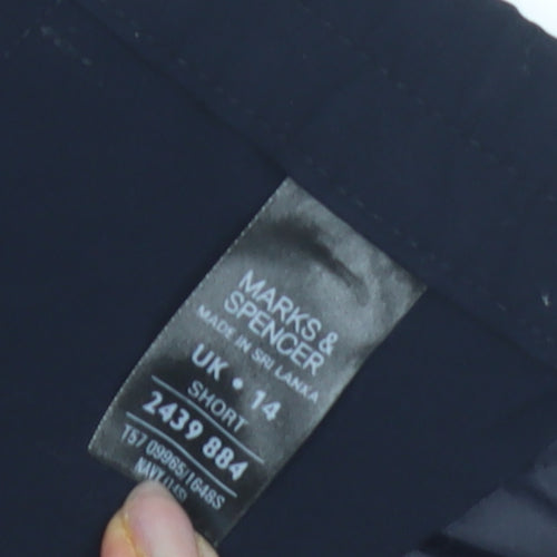 Marks and Spencer Women's Black Trousers, Size 14