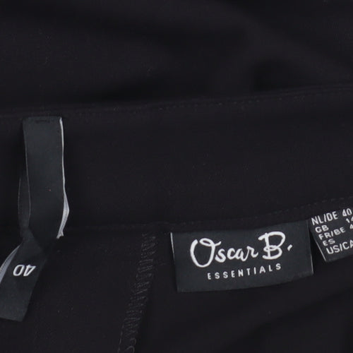 Oscar B. Essentials Women's Black Trousers Size 14
