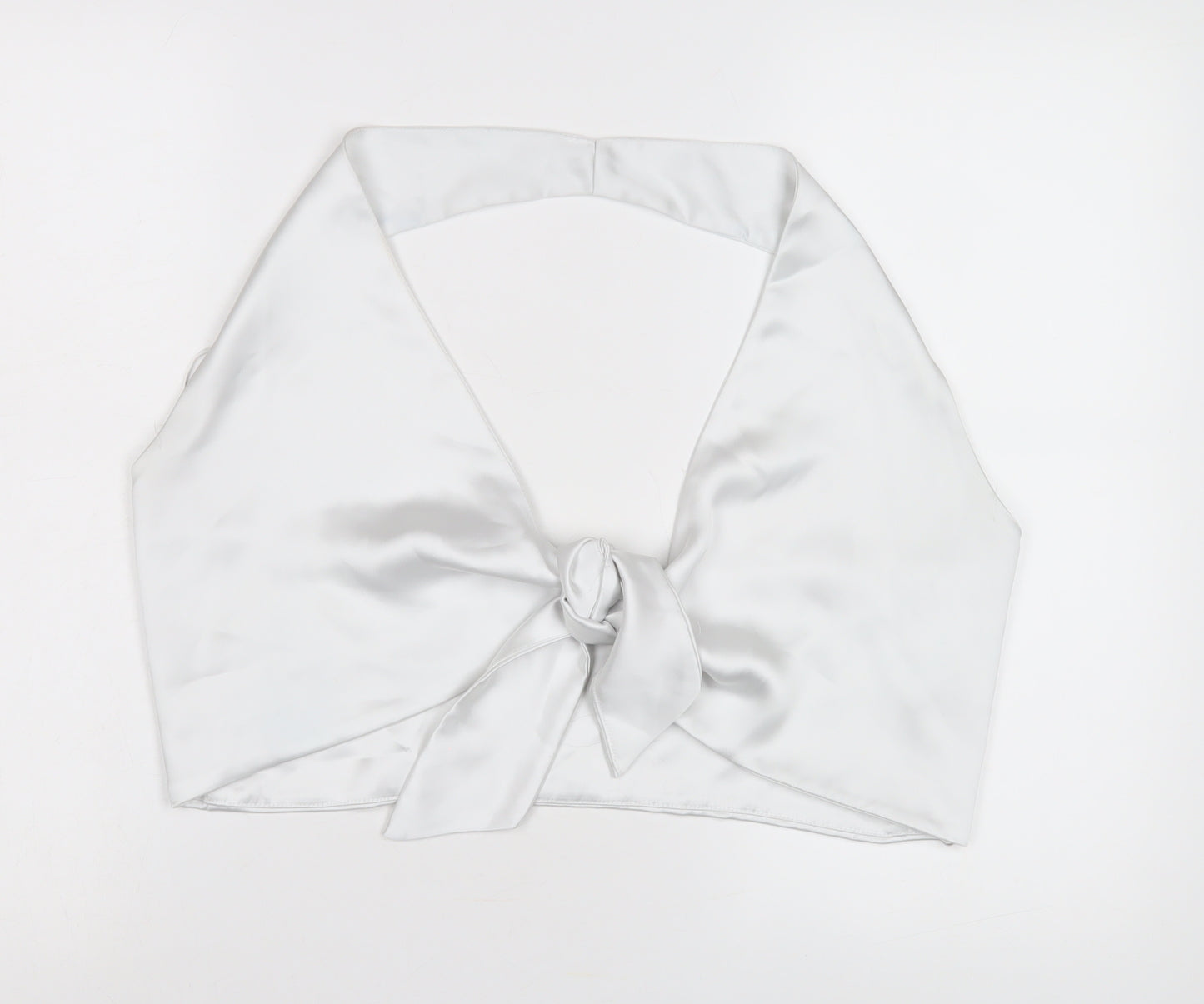 Zara Women's White Halter Top XL