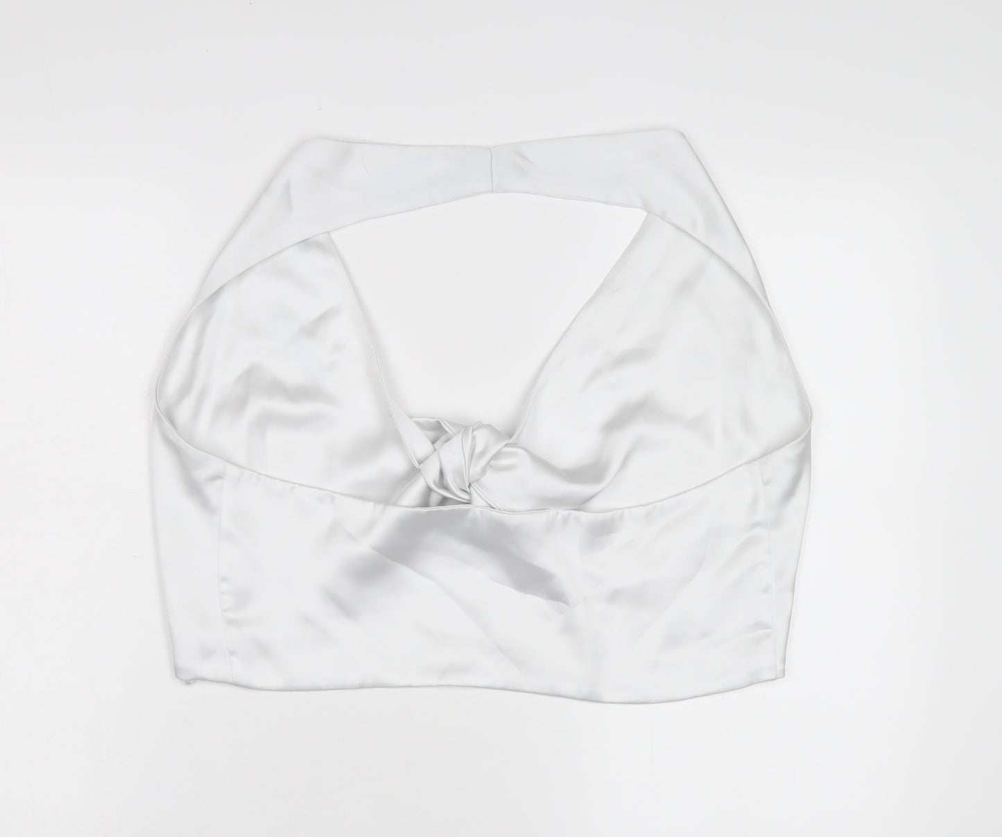 Zara Women's White Halter Top XL