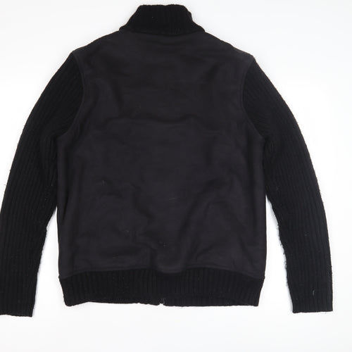 Speedtrap Men's Medium Black Basic Knit Jacket