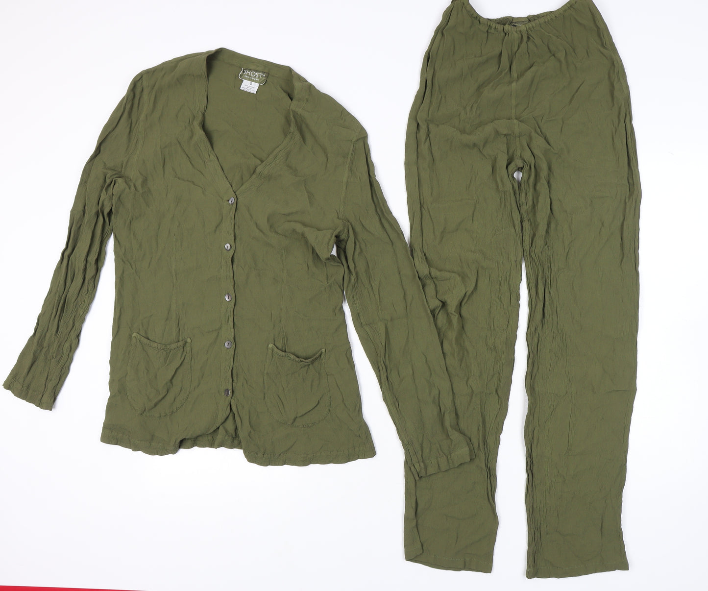 Ghost Women's Green Long Sleeve Lounge Set - Size S