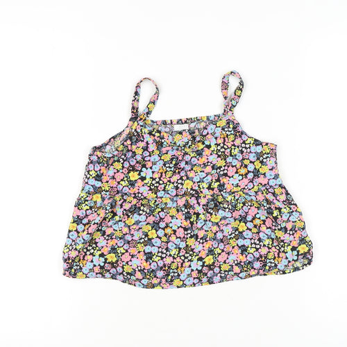 Next Girls Floral Camisole Top, Age 10, Multicoloured