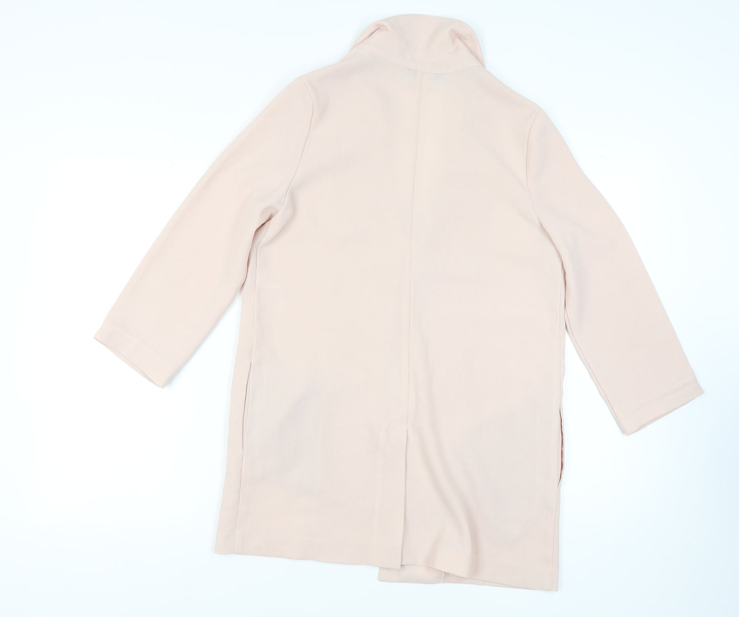 Miss Selfridge Women's Pink Coat Size 10