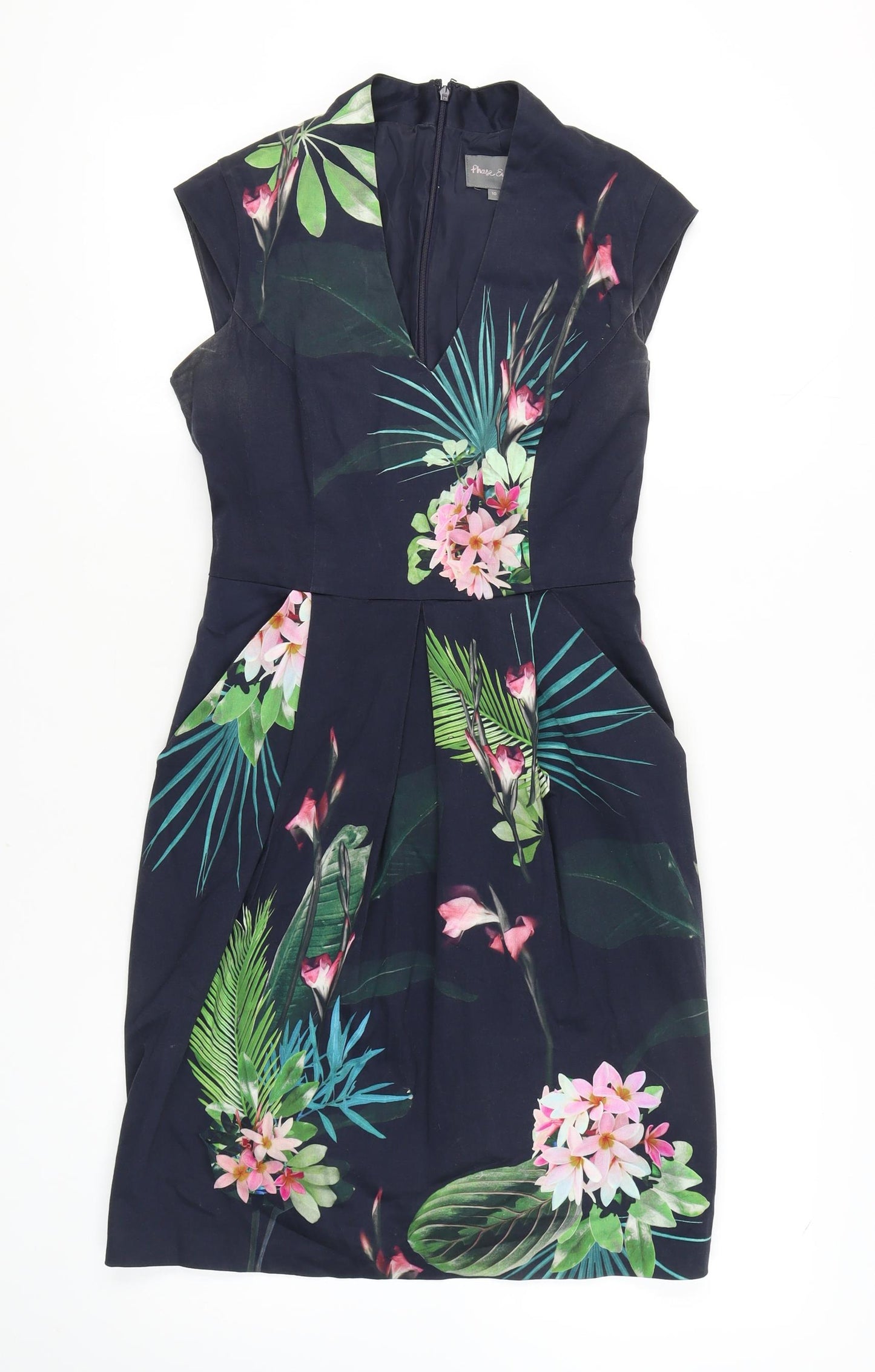 Phase Eight Women's Multicoloured Floral Sheath Dress, Size 10