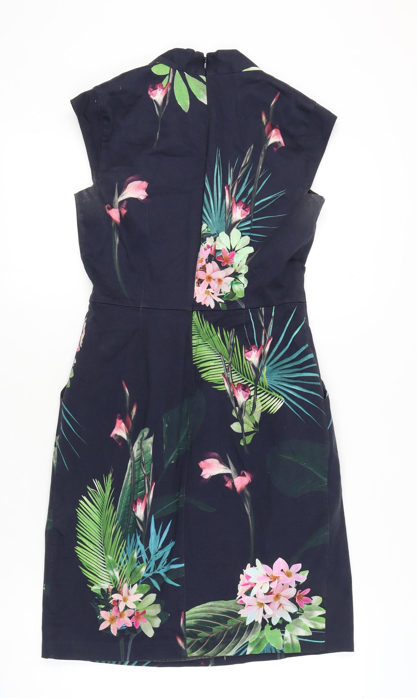 Phase Eight Women's Multicoloured Floral Sheath Dress, Size 10