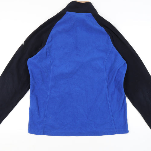 Craghoppers Men's Blue & Black Fleece Sweatshirt L