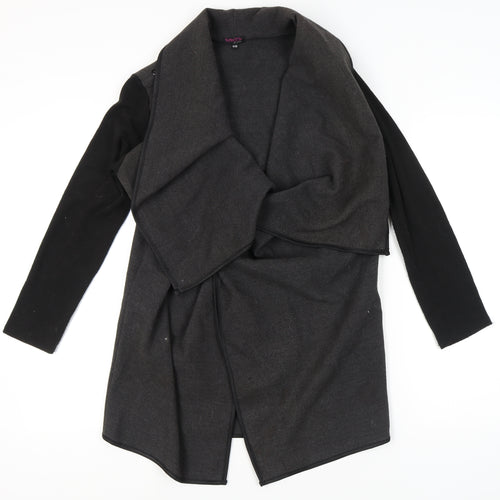 Stella Morgan Women's Black Grey Coat Size 8/10
